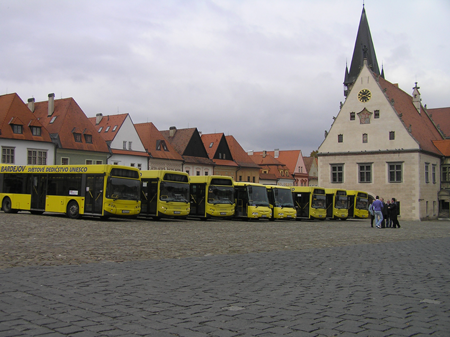 Prezentácia autobusov